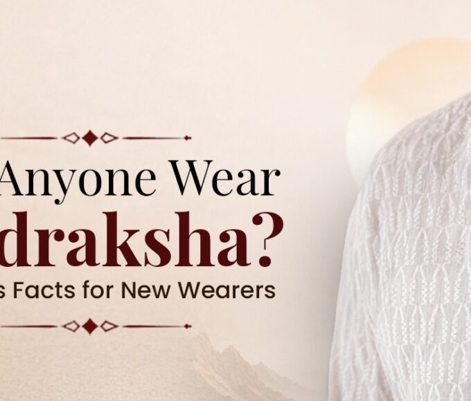 can anyone wear rudraksha
