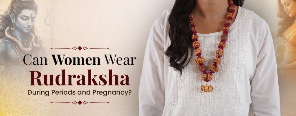can women wear rudraksha