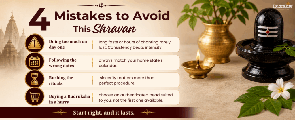 Common Mistakes to Avoid When Starting Spiritual Practices in Shravan
