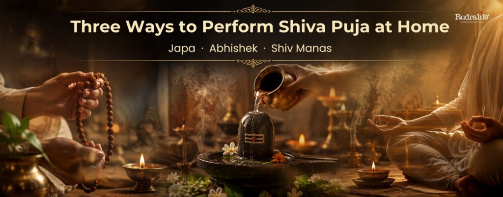 Three Ways to Perform Shiva Puja at Home