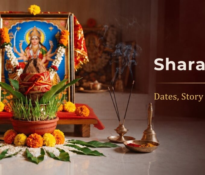 Ghatasthapana kalash and Durga idol for Sharad Navratri 2026