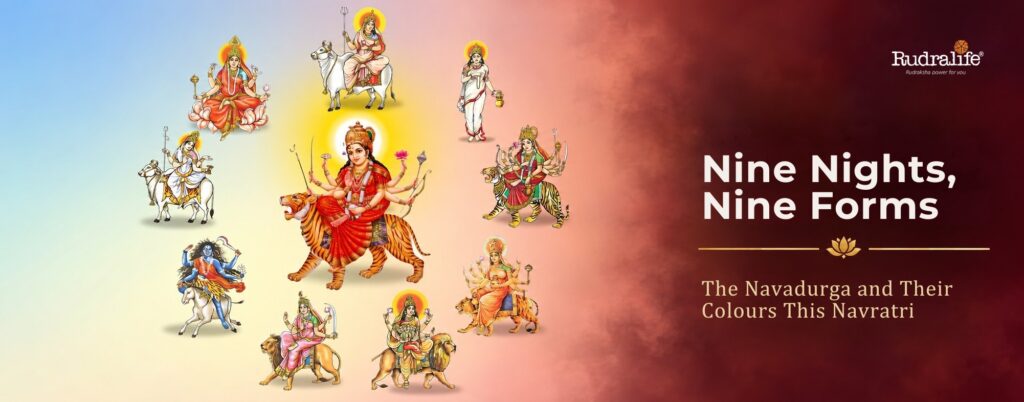 The nine forms of Navadurga worshipped through Sharad Navratri 2026