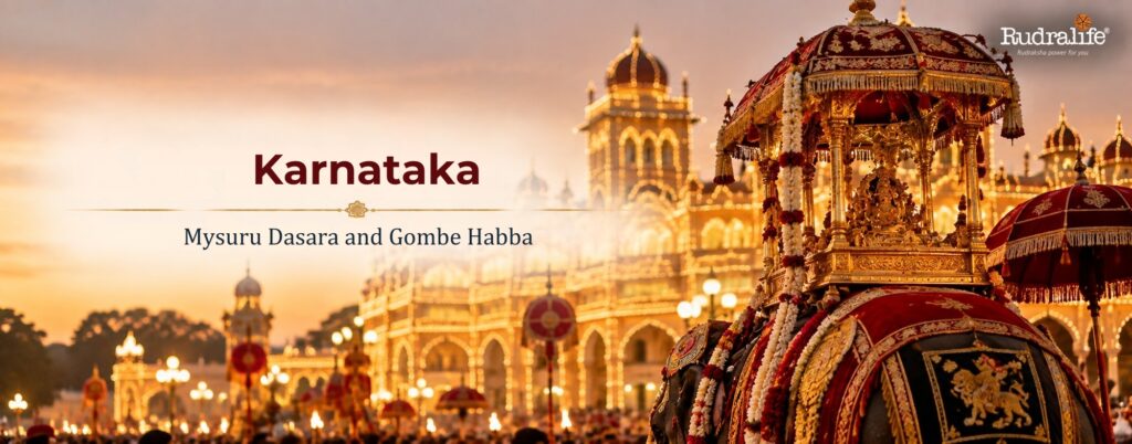 Jamboo Savari elephant at Mysore Palace, Navratri celebrations across India