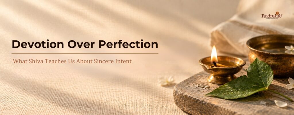 Devotion Over Perfection