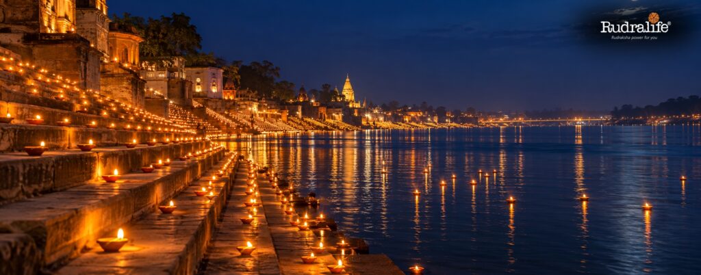 How India celebrates Diwali in Ayodhya, with rows of diyas lit along the ghats of the Saryu for Deepotsav