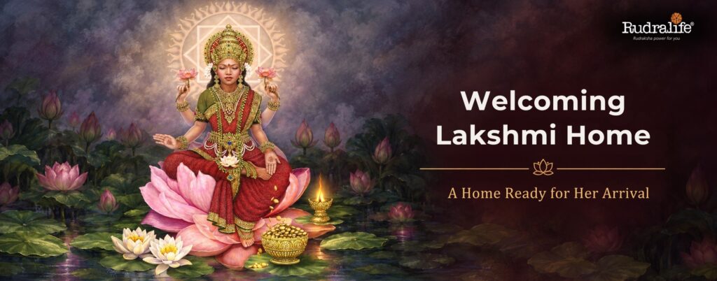 Goddess Lakshmi welcomed home at the close of the Dussehra to Diwali journey