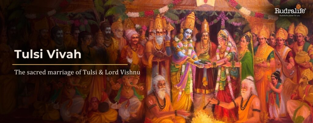 Tulsi Vivah after Dev Uthani Ekadashi 2026, the sacred marriage of Tulsi & Lord Vishnu