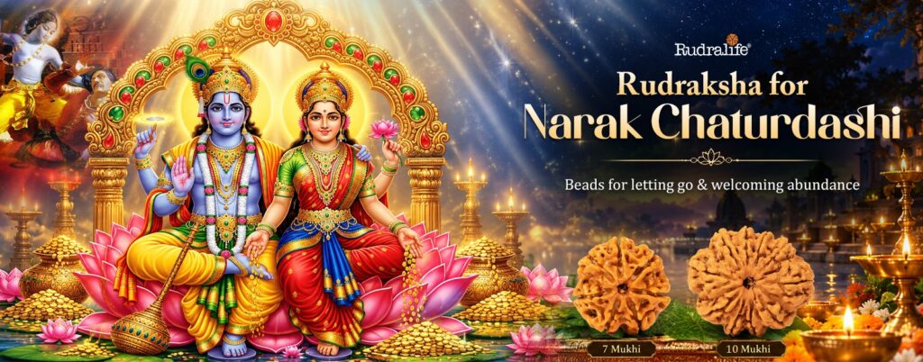 Rudraksha for Narak Chaturdashi: Beads for Letting Go & Welcoming Abundance